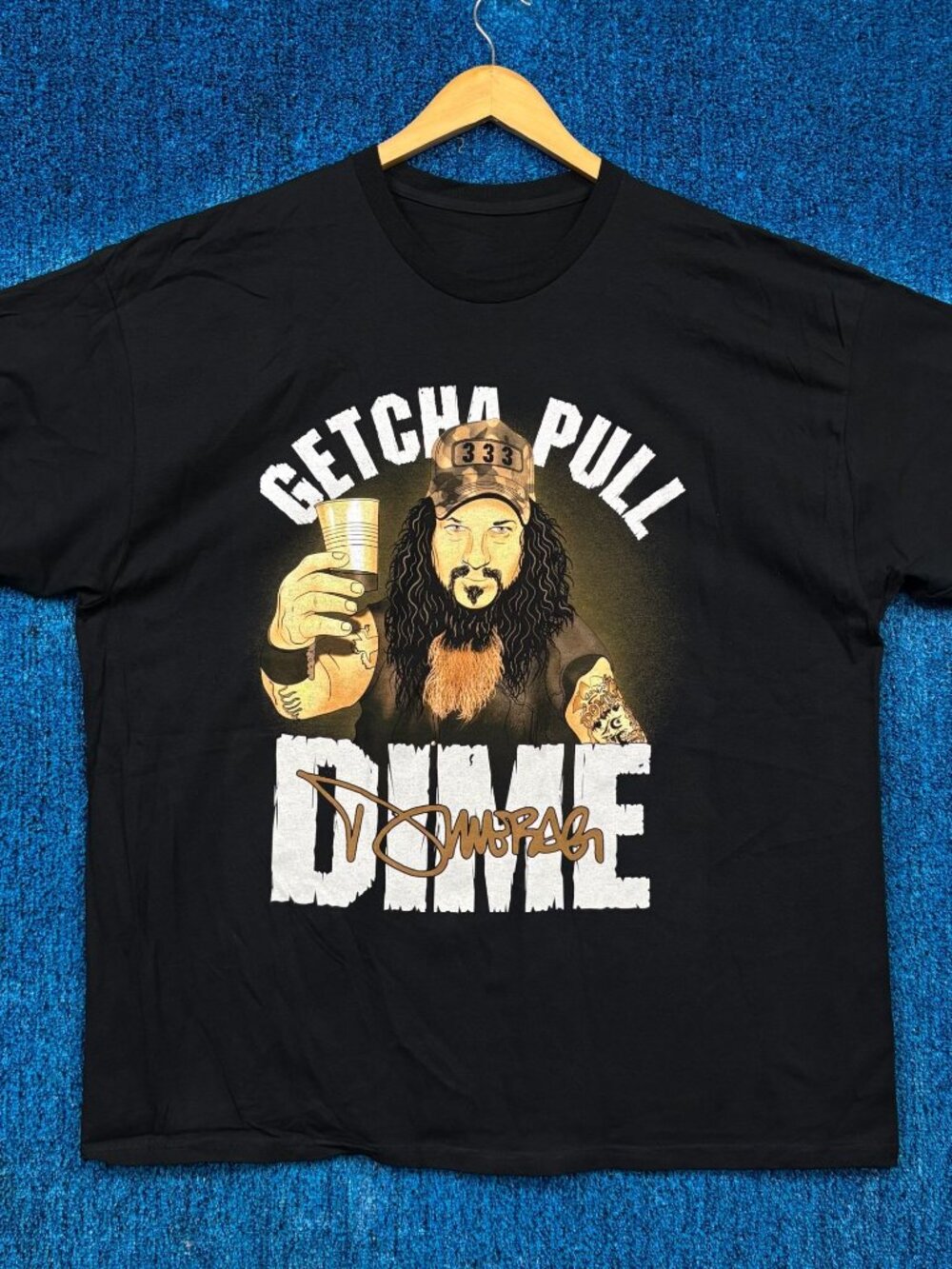 Dimebag “Getcha Pull” Graphic North American Tour T-Shirt Size XXL